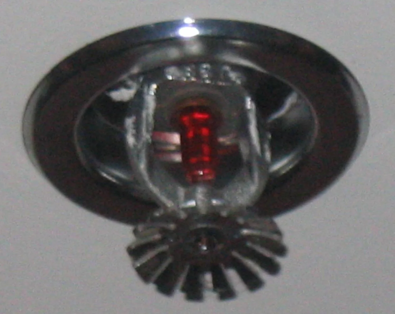 Fire Sprinkler Discharge Damage in a Stamford home